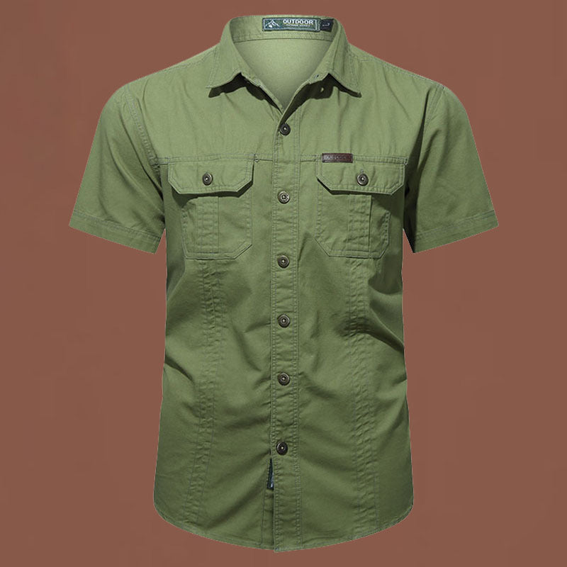 Workwear Short Sleeve Cotton Shirt