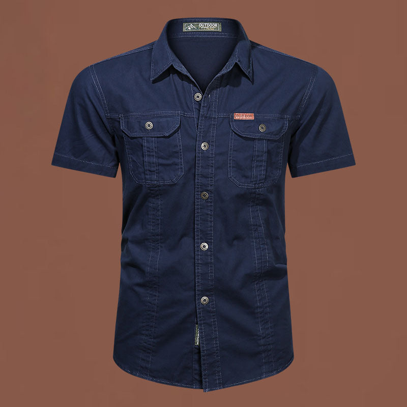 Workwear Short Sleeve Cotton Shirt