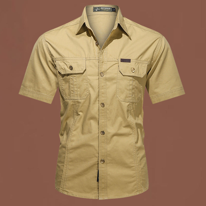 Workwear Short Sleeve Cotton Shirt