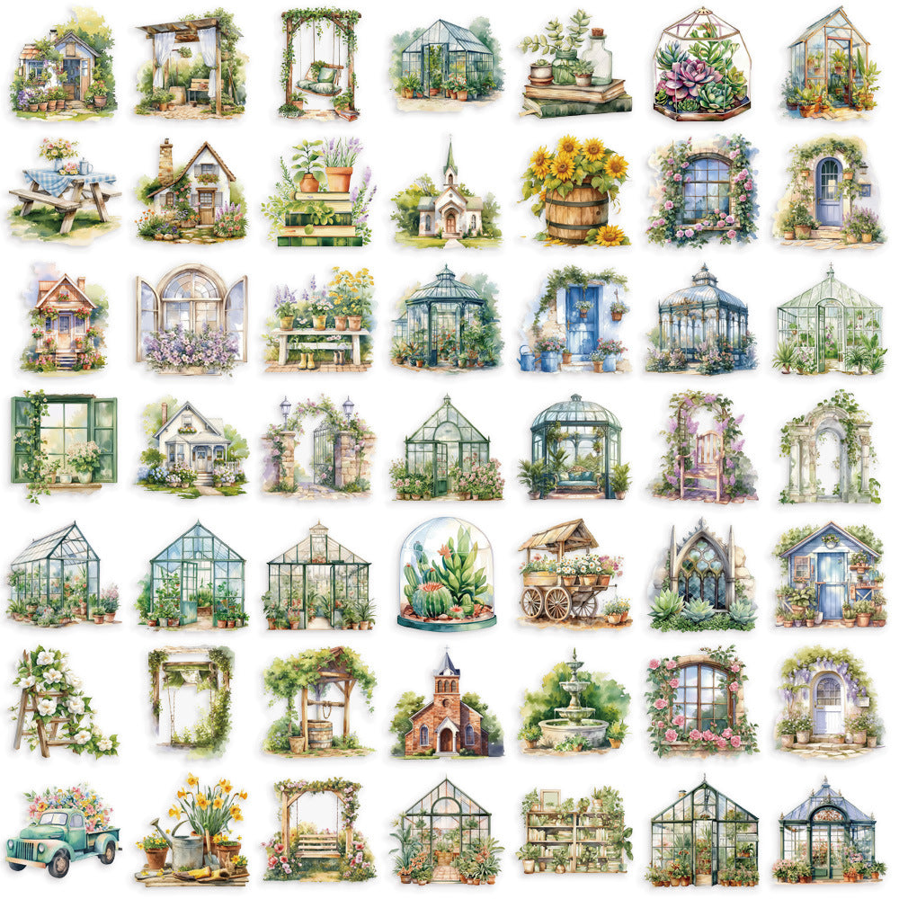 Garden Cottage Stickers