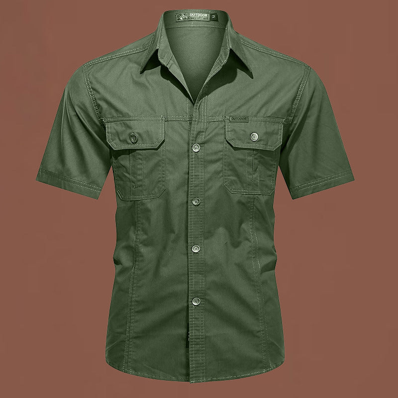 Workwear Short Sleeve Cotton Shirt