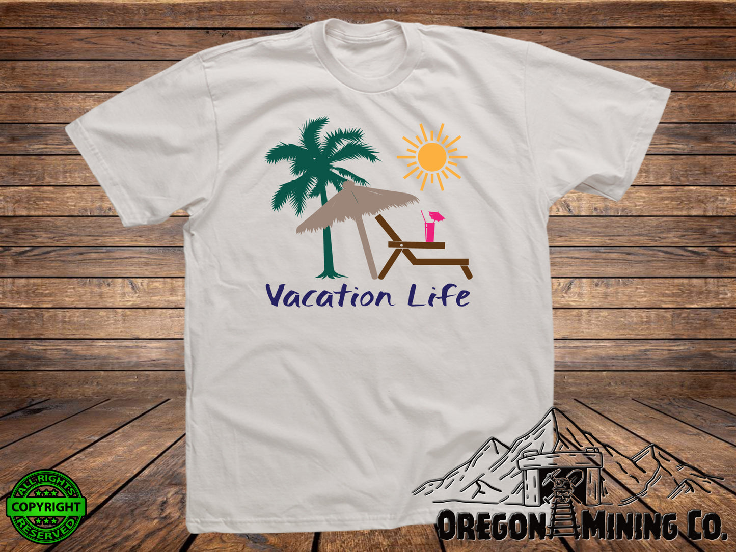Vacation Life. SVG Digital Cut or Print files.
