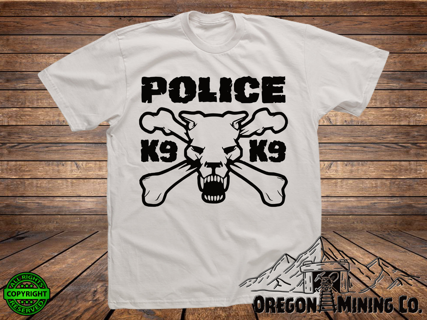 Police K9. SVG Digital Cut or Print files.