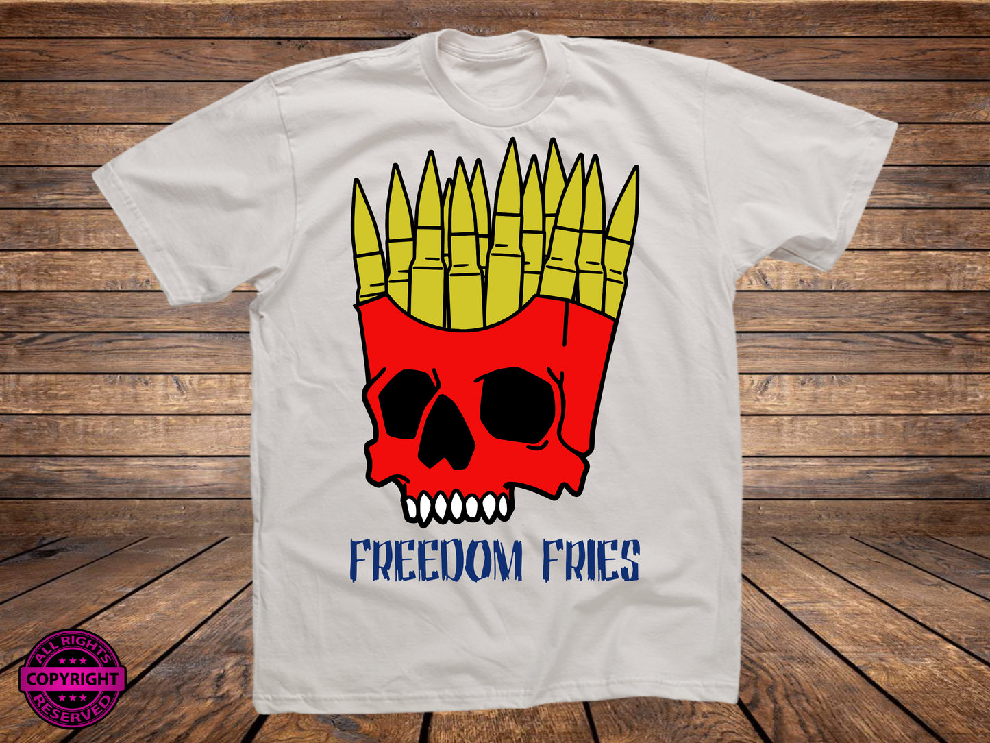 Freedom Fries. SVG Digital Cut or Print file.