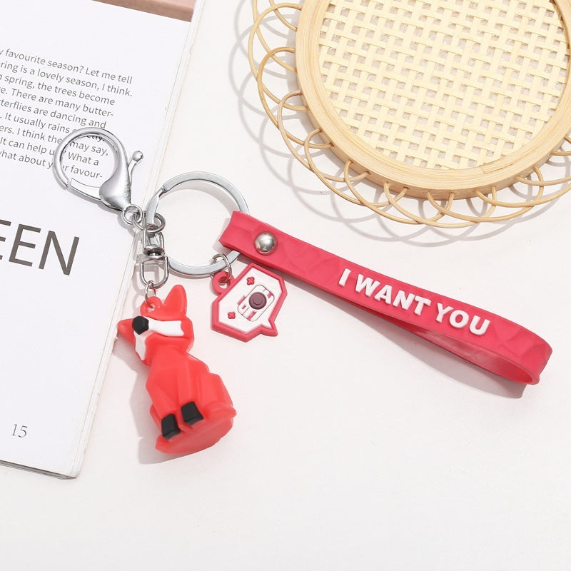 Trendy Animal Keychain