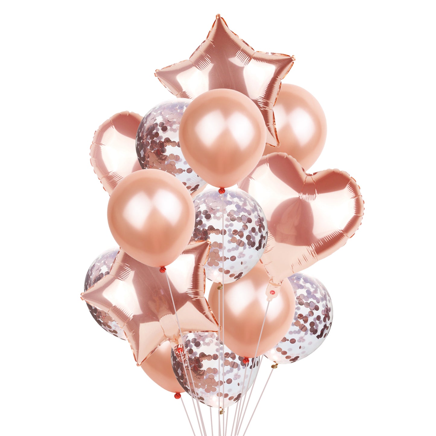 Rose Gold Disposable Party Supplies