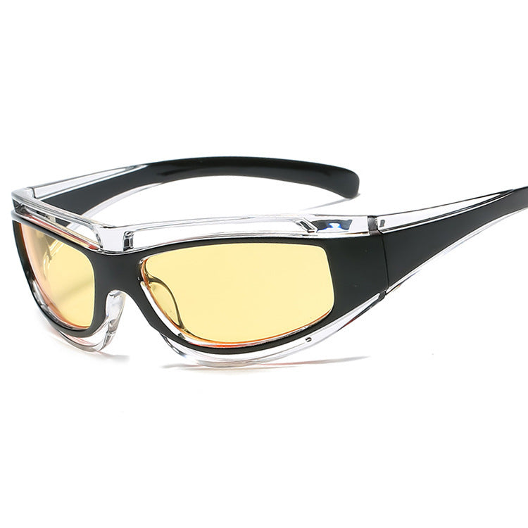 2 Tone Sporty Sunglasses