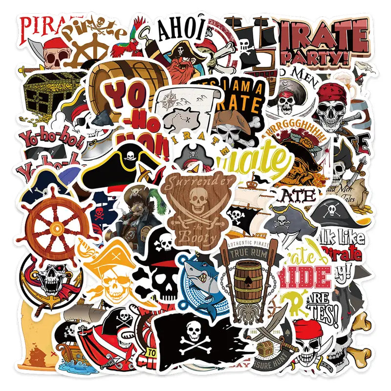 Pirate Treasure Bucket. (large)