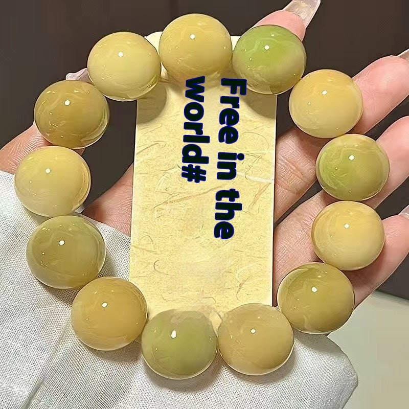 Rare Large Size Bodhi Root Bracelet