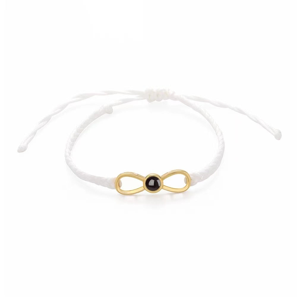 Korean Bow Projection Bracelet