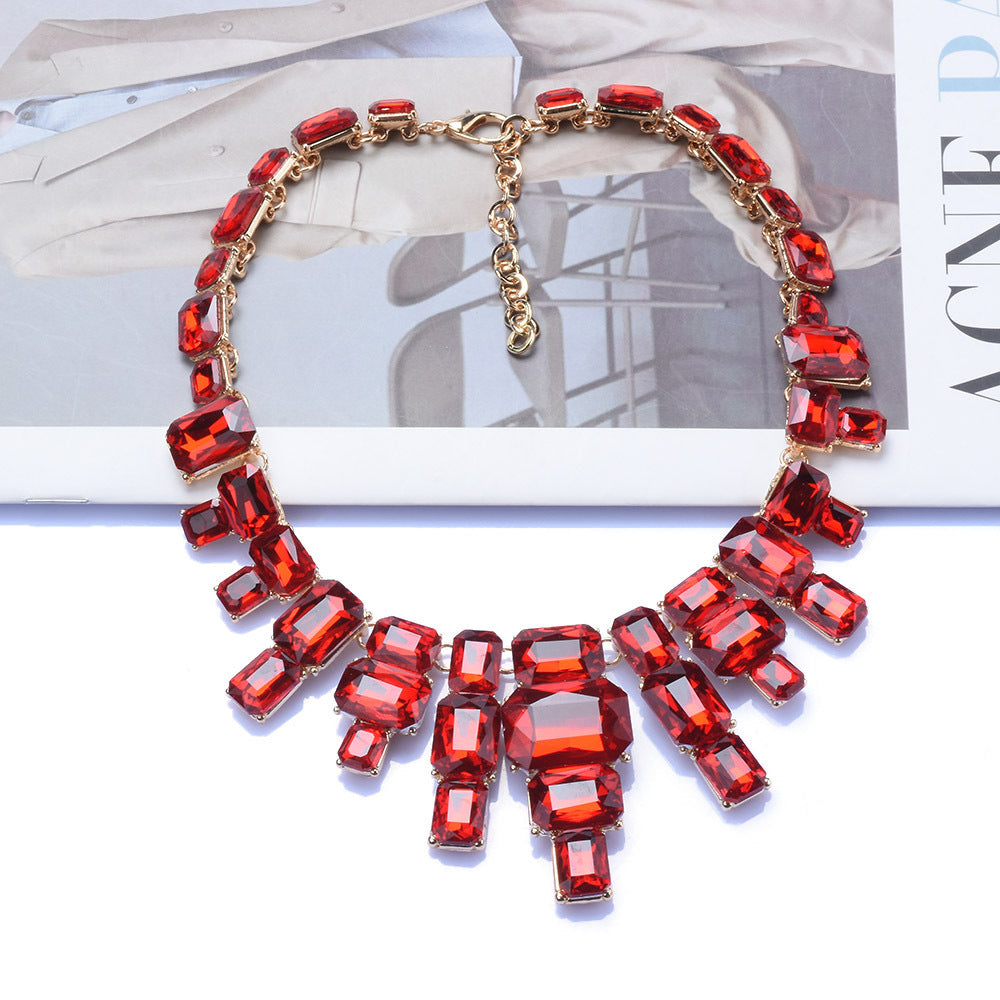 Luxurious Big Gem Necklace