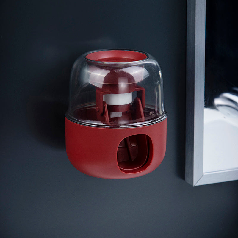 Wall-mounted Magnetic Toothpaste Set