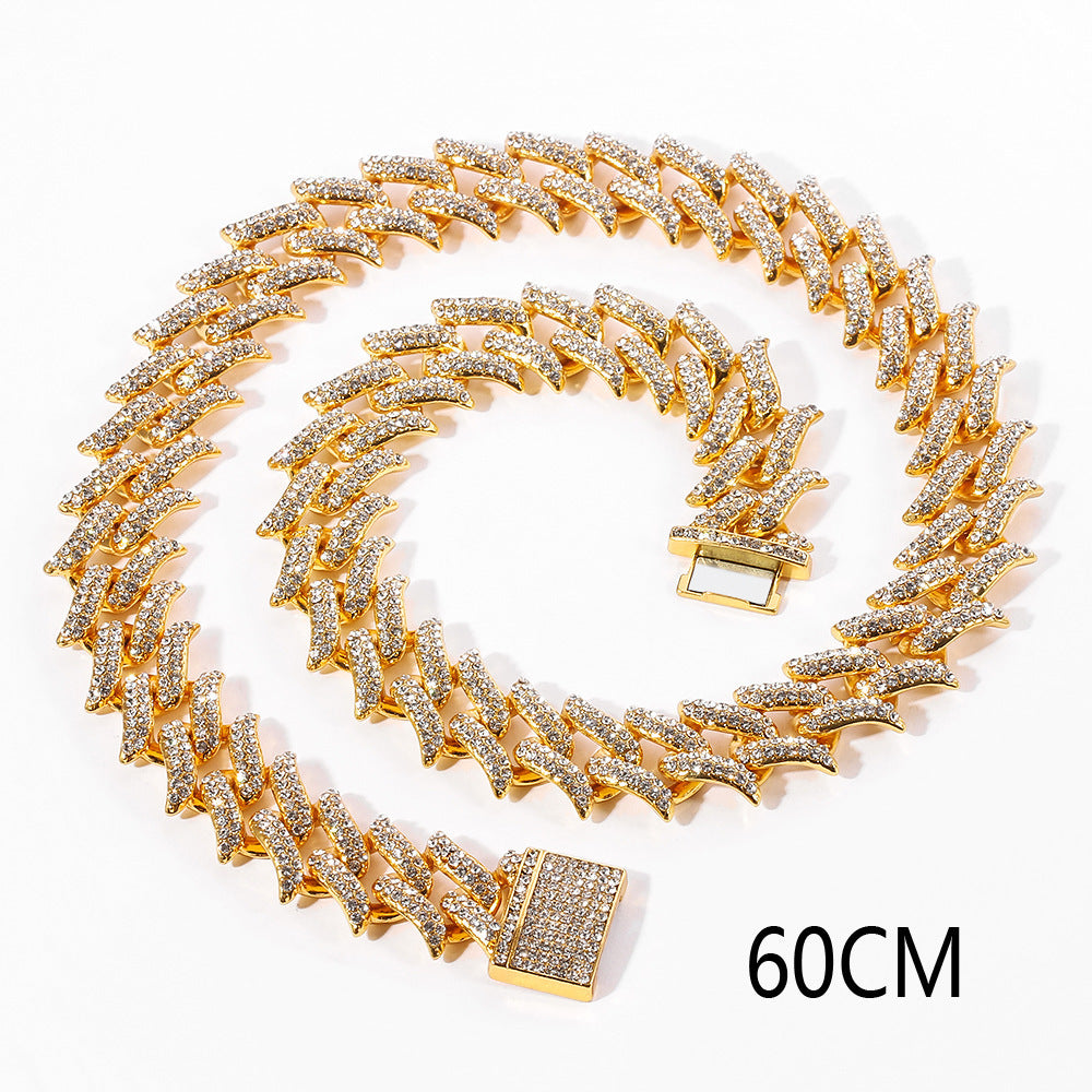 Rhombus Telescopic Chain Necklace