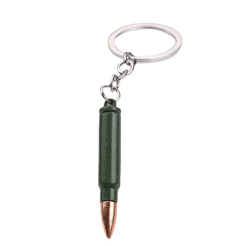 Metal Bullet Keychain