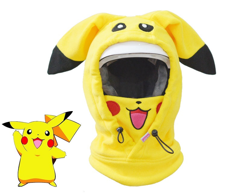 Animal Head Cover Adjustable Hood