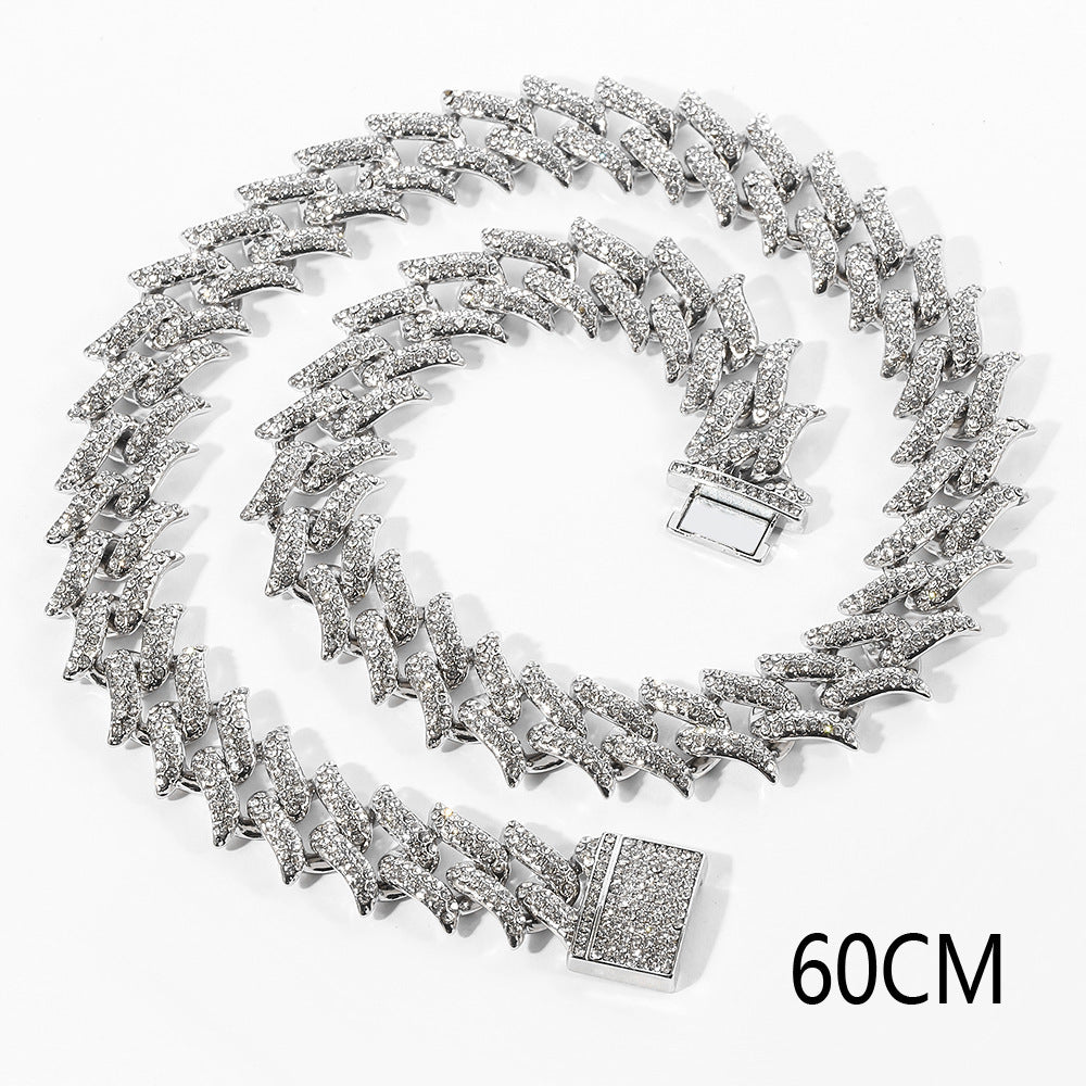 Rhombus Telescopic Chain Necklace