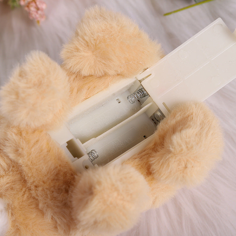 Mechanical Plush Little White Rabbit