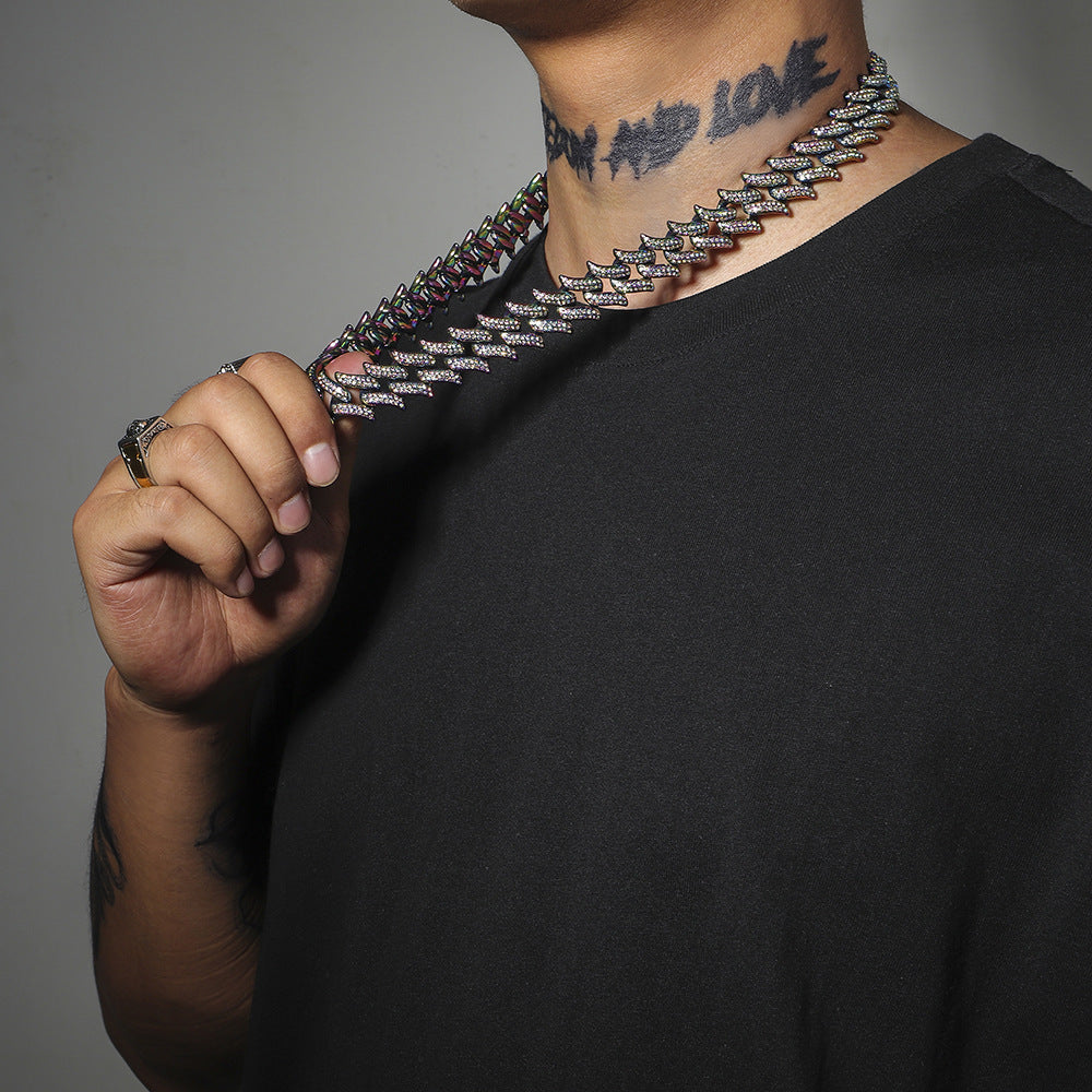 Rhombus Telescopic Chain Necklace