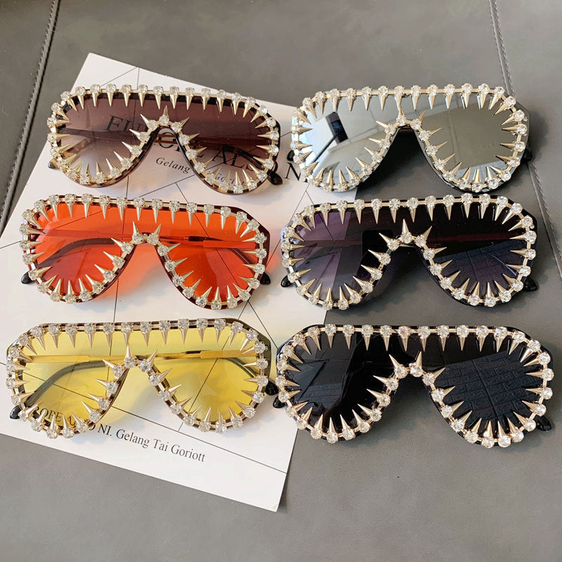 Spiked Diamond Sunglasses