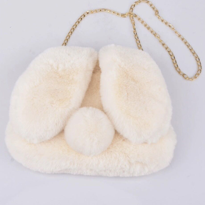 Rabbit Ears Plush One-shoulder Satchel