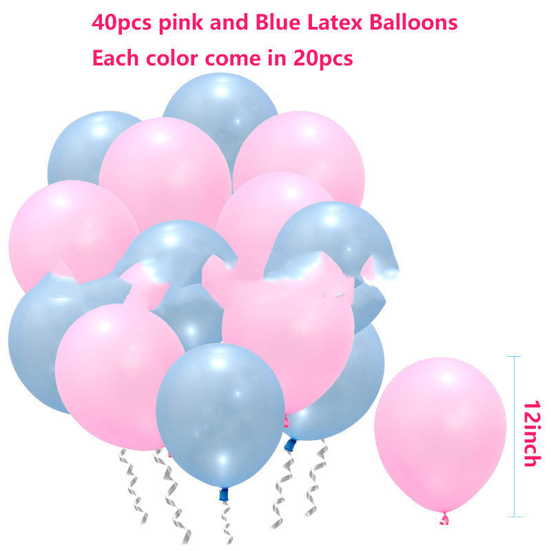 Rainbow Color Birthday Party Decoration Balloons