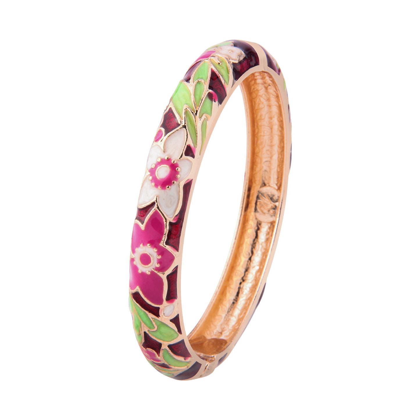 Vintage Carved Flower Bracelet