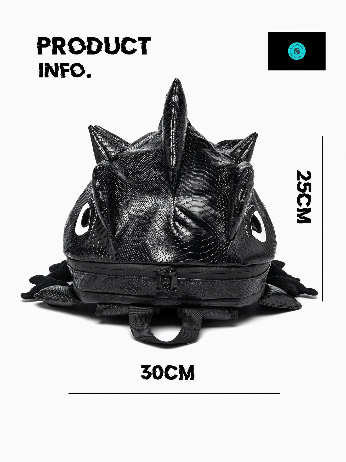 Dragon Motorcycle Tail Bag Backpack