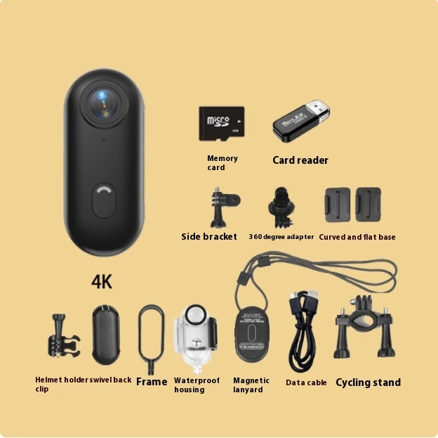 Motorcycle Mini Action Camera 4K