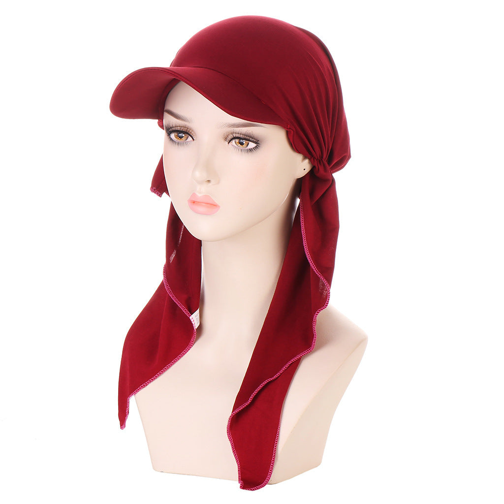 Casual Muslim Multi-color Turban Cap