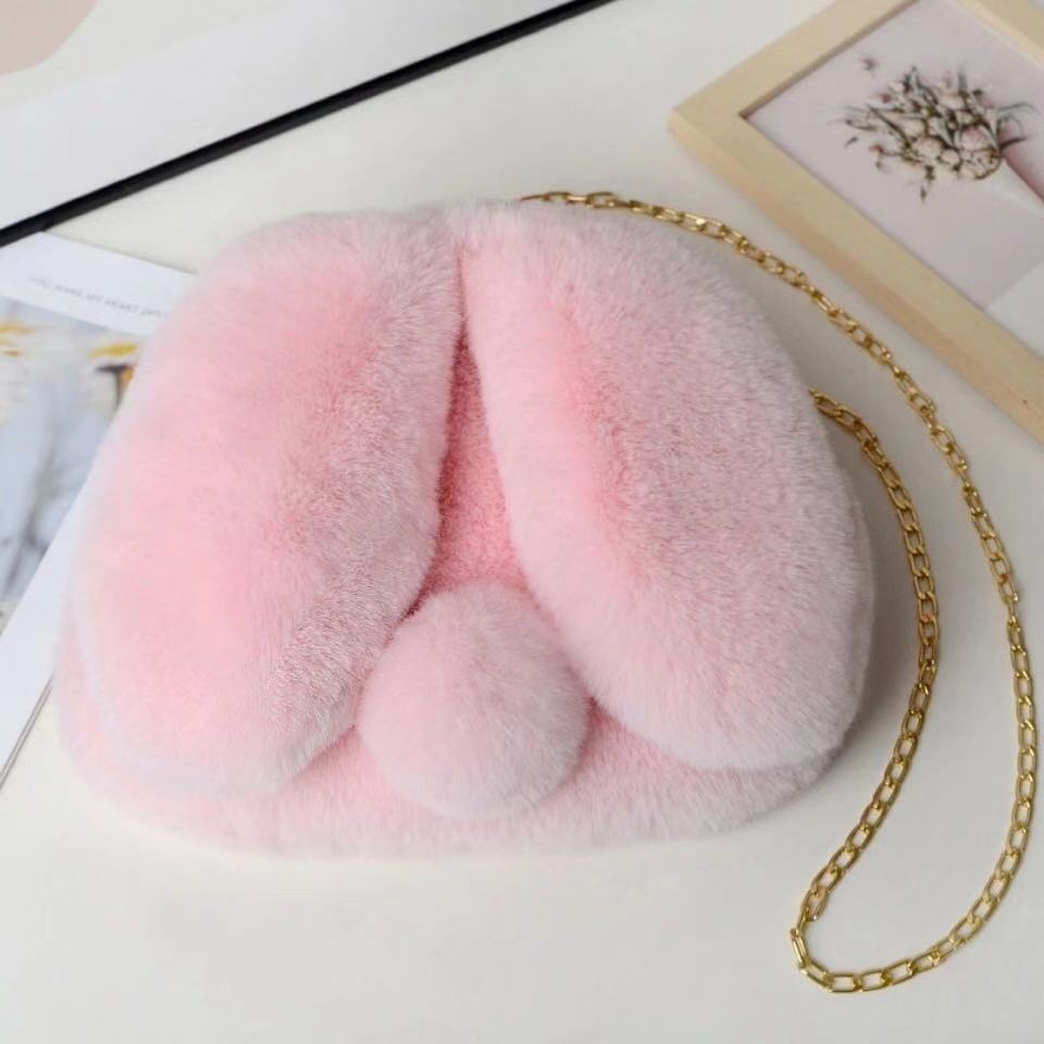 Rabbit Ears Plush One-shoulder Satchel