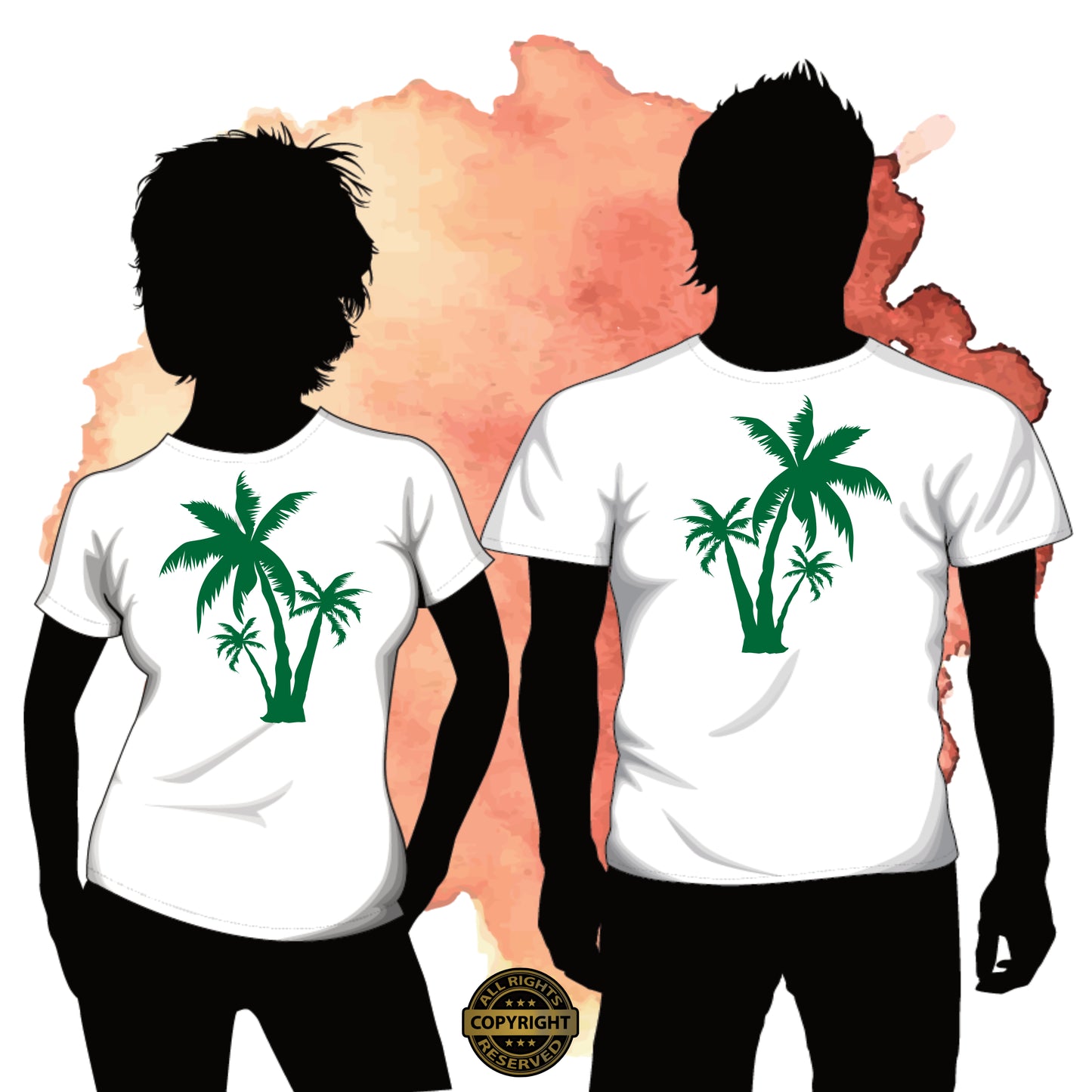 Palm Trees, SVG Digital Cut or Print file.