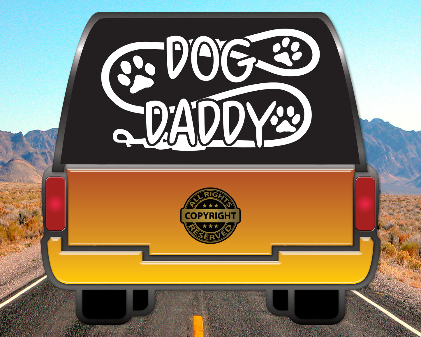 Dog Daddy, Vinyl Decal