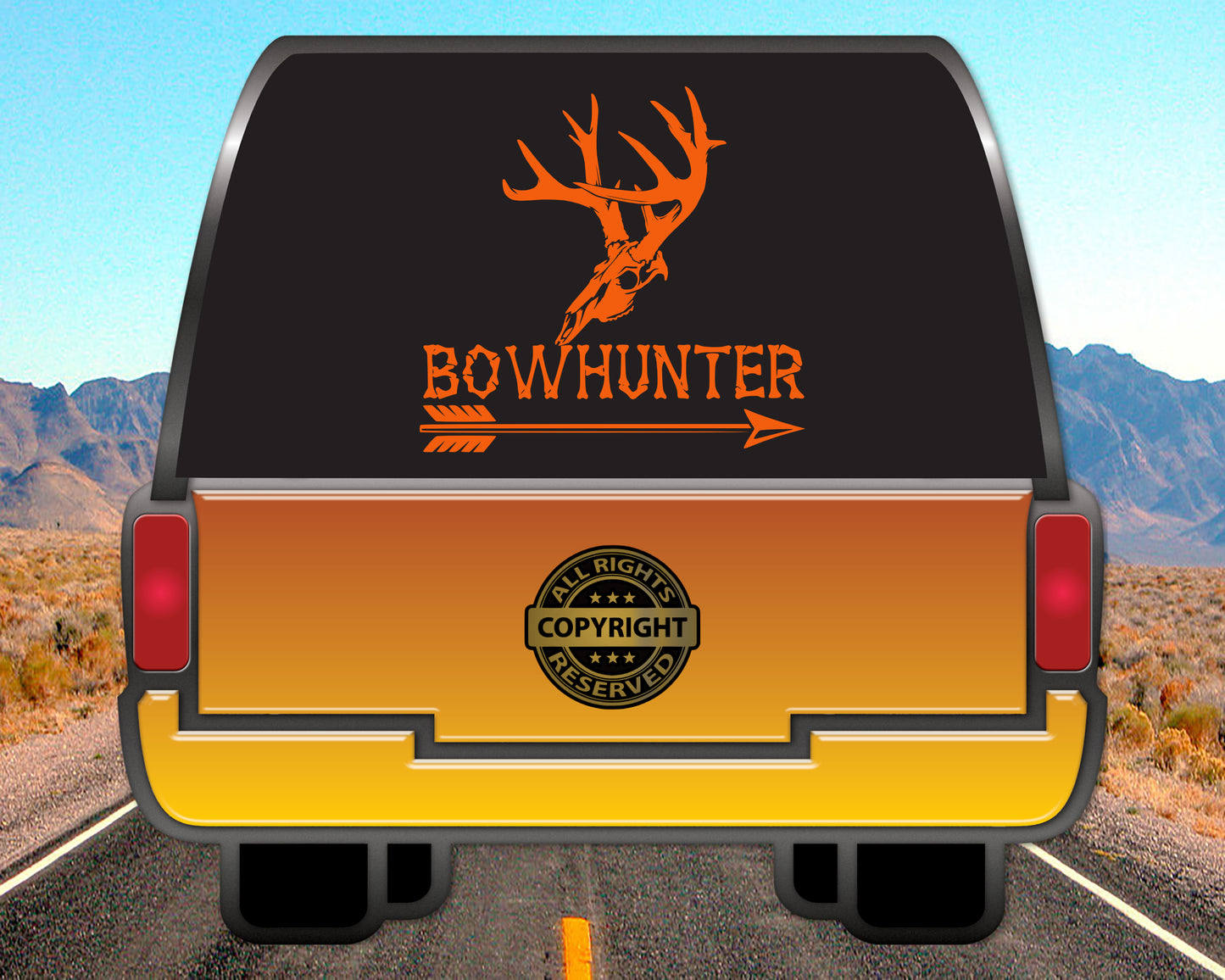 Bow Hunter, Vinyl Decal