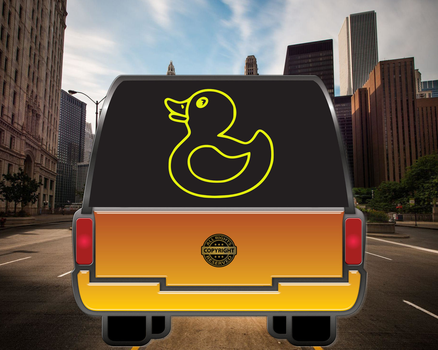 Rubber Ducky Vinyl Decal