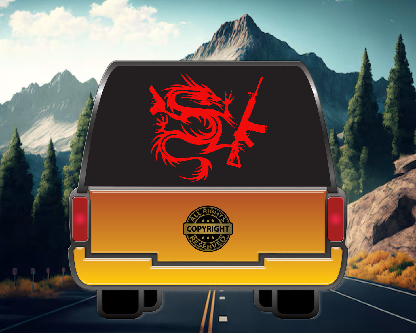 Honey Badger Vinyl Decal