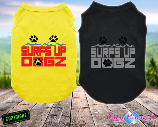 Surfs up Dogz. SVG Digital Cut or Print files.