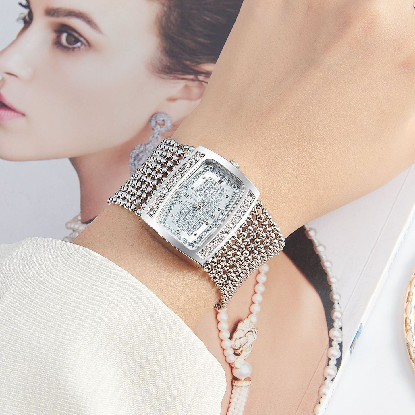Atmospheric Diamond Luxury Watch
