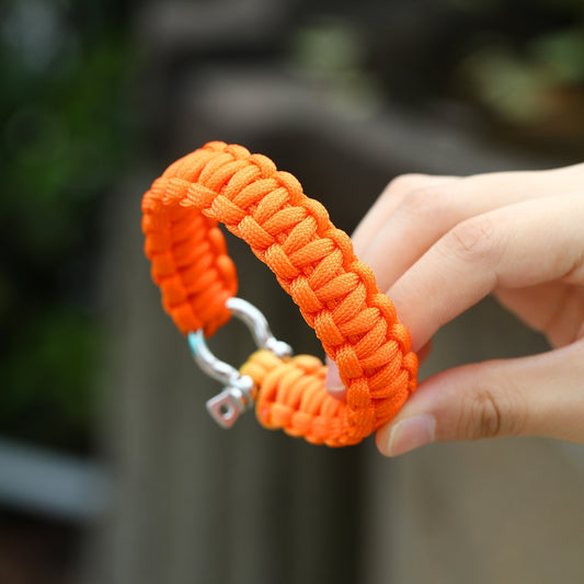 Outdoor O-buckle Paracord Bracelet