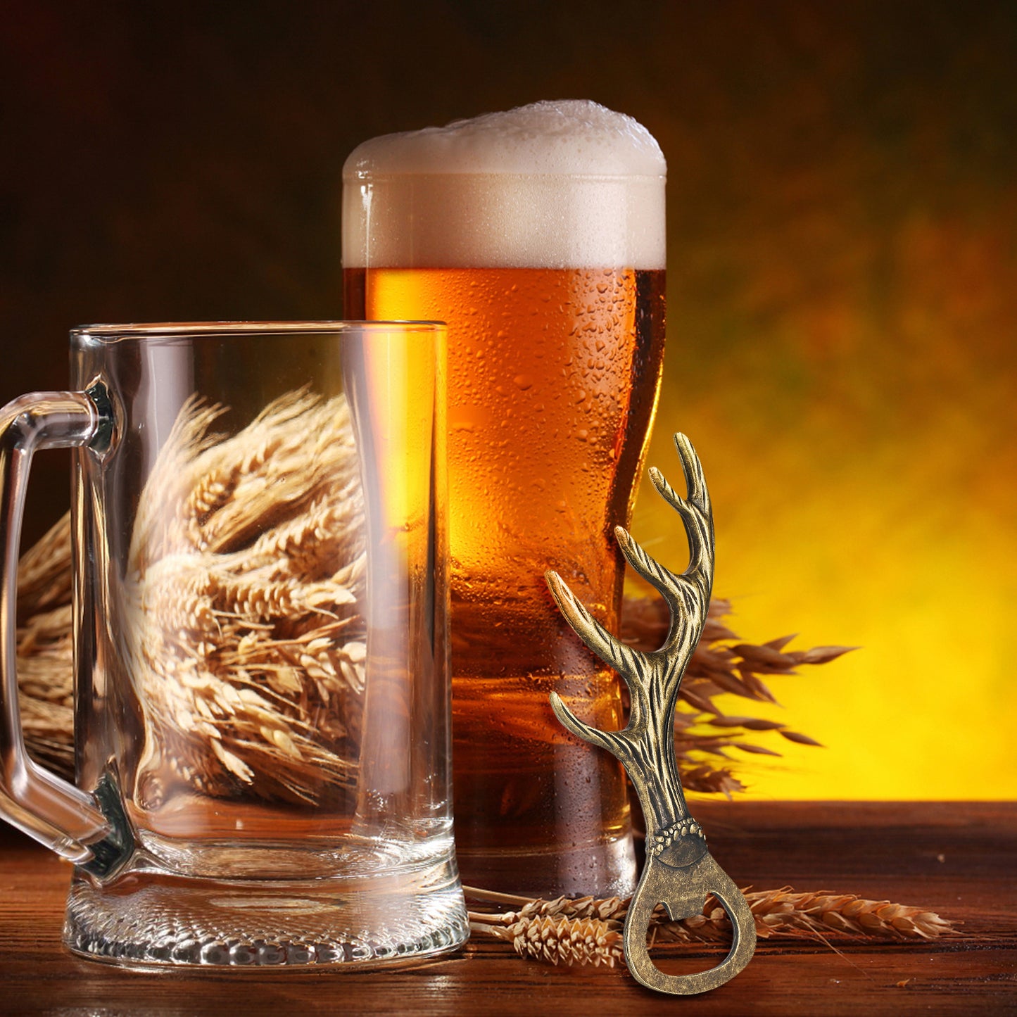 Deer Antler Bottle Opener