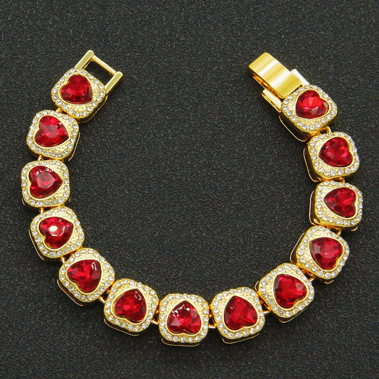 Splendid Diamond Heart Necklace