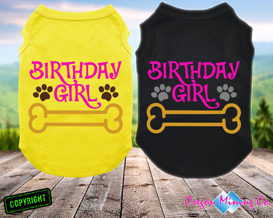 Birthday Girl. SVG Digital Cut or Print files.