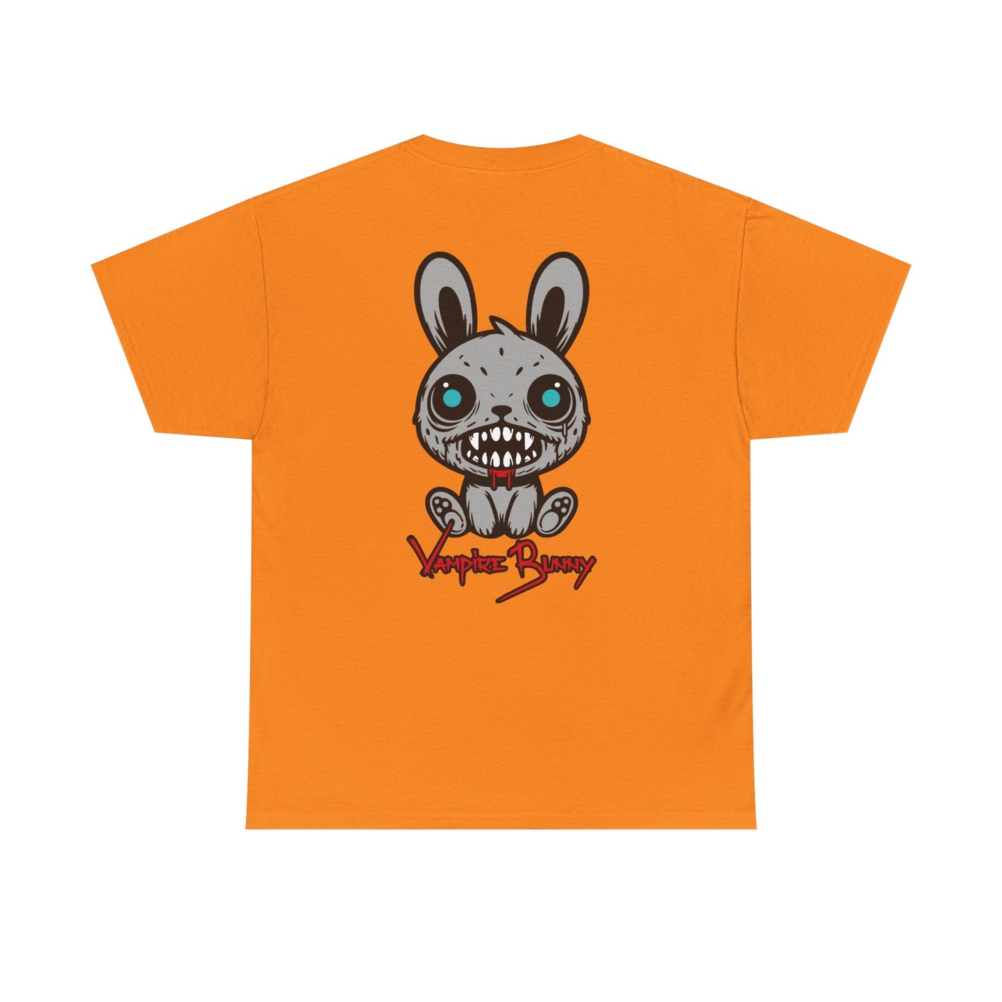 Vampire Bunny, Rad Moto Bunny, Heavy Cotton T-Shirt