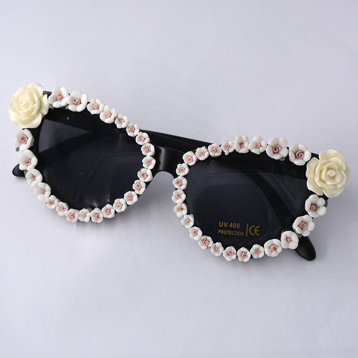 Famous Personality Rose Sunglasses