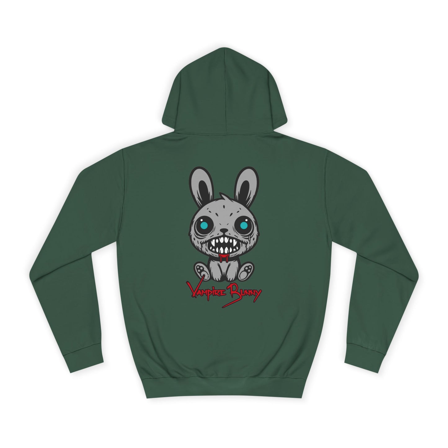 Vampire Bunny, Rad Moto Bunny, Unisex Hoodie - Biker Style Sweatshirt for Motorcycle Enthusiasts