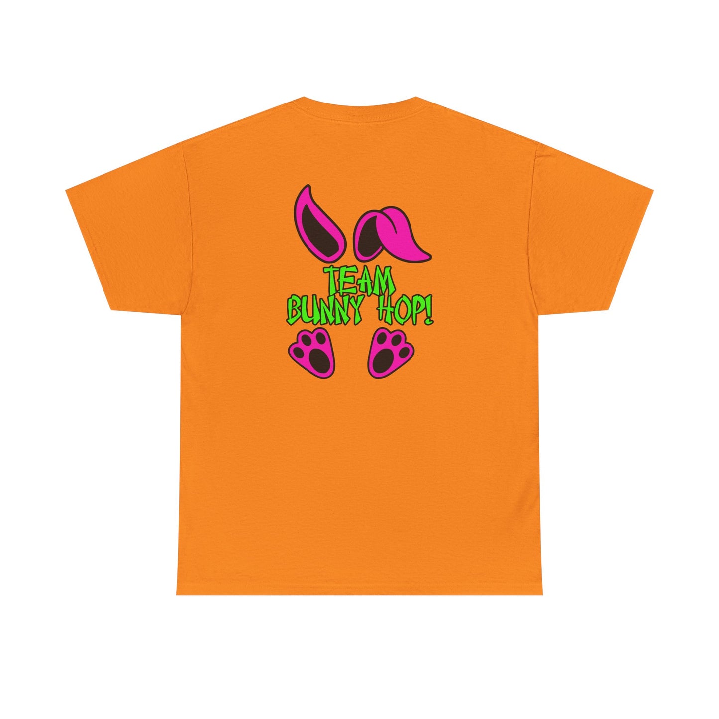 Team Bunny Hop, Rad Moto Bunny, Heavy Cotton T-Shirt