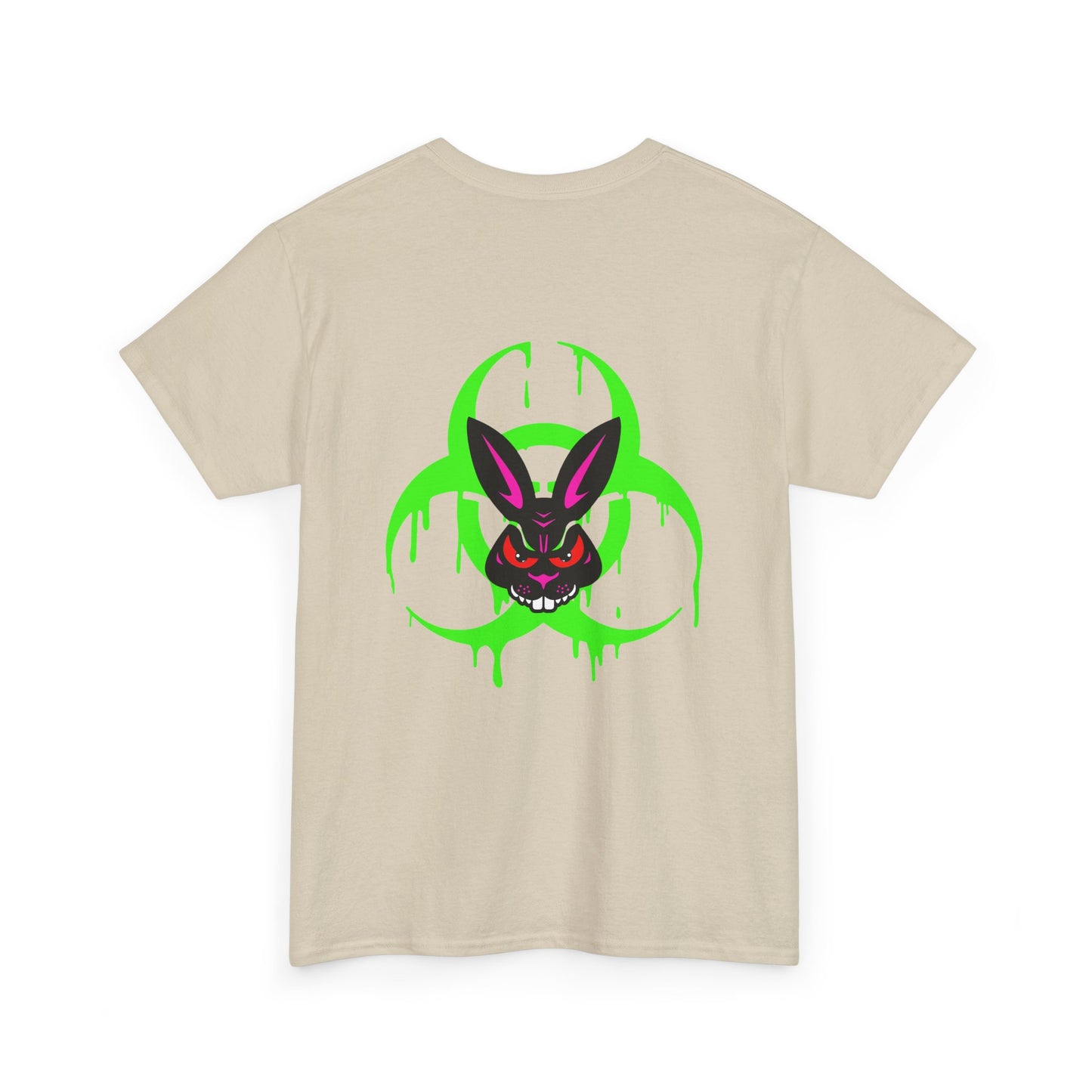 Toxic Bunny, Rad Moto Bunny, Heavy Cotton T-Shirt