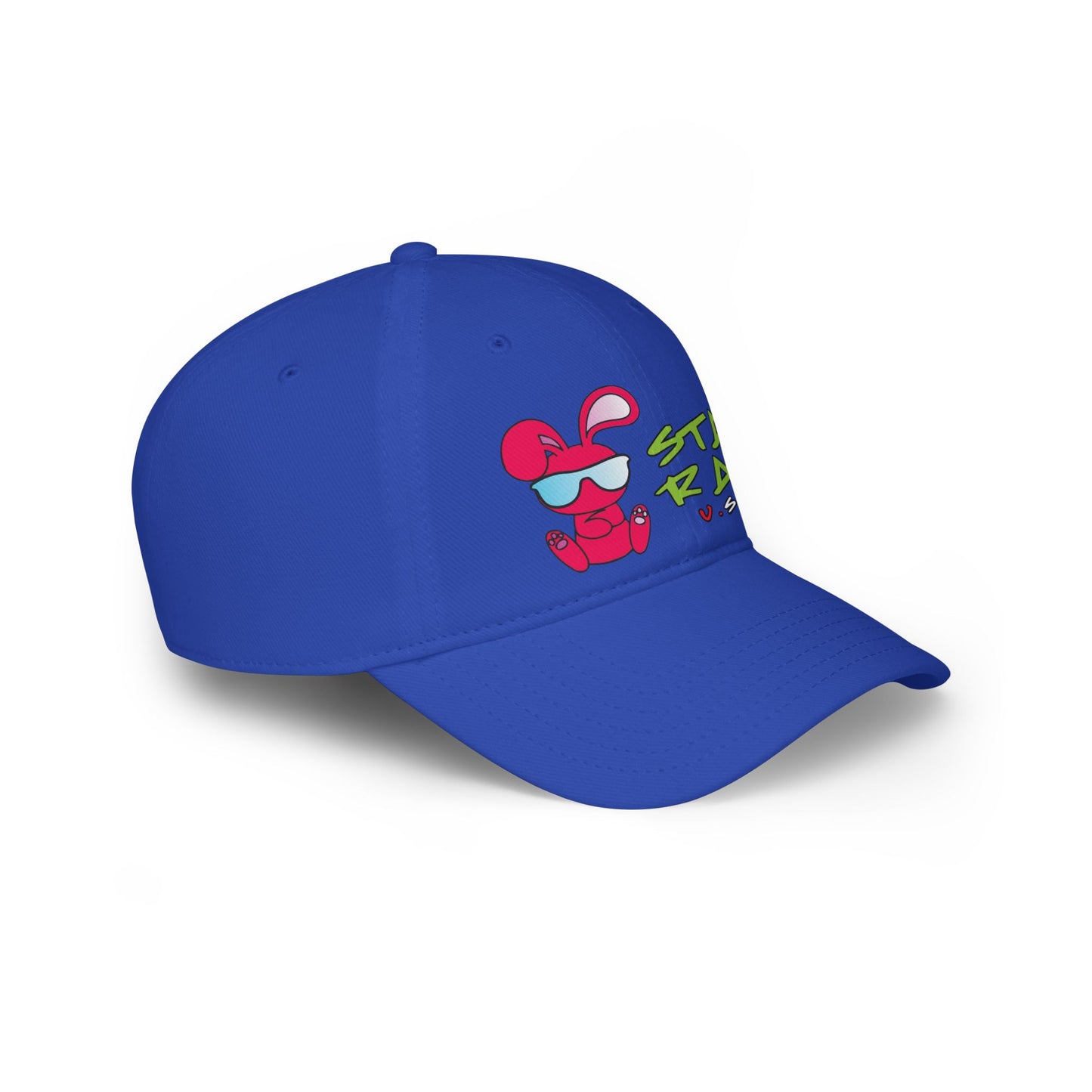 Cool Bunny Stay Rad Baseball Cap.