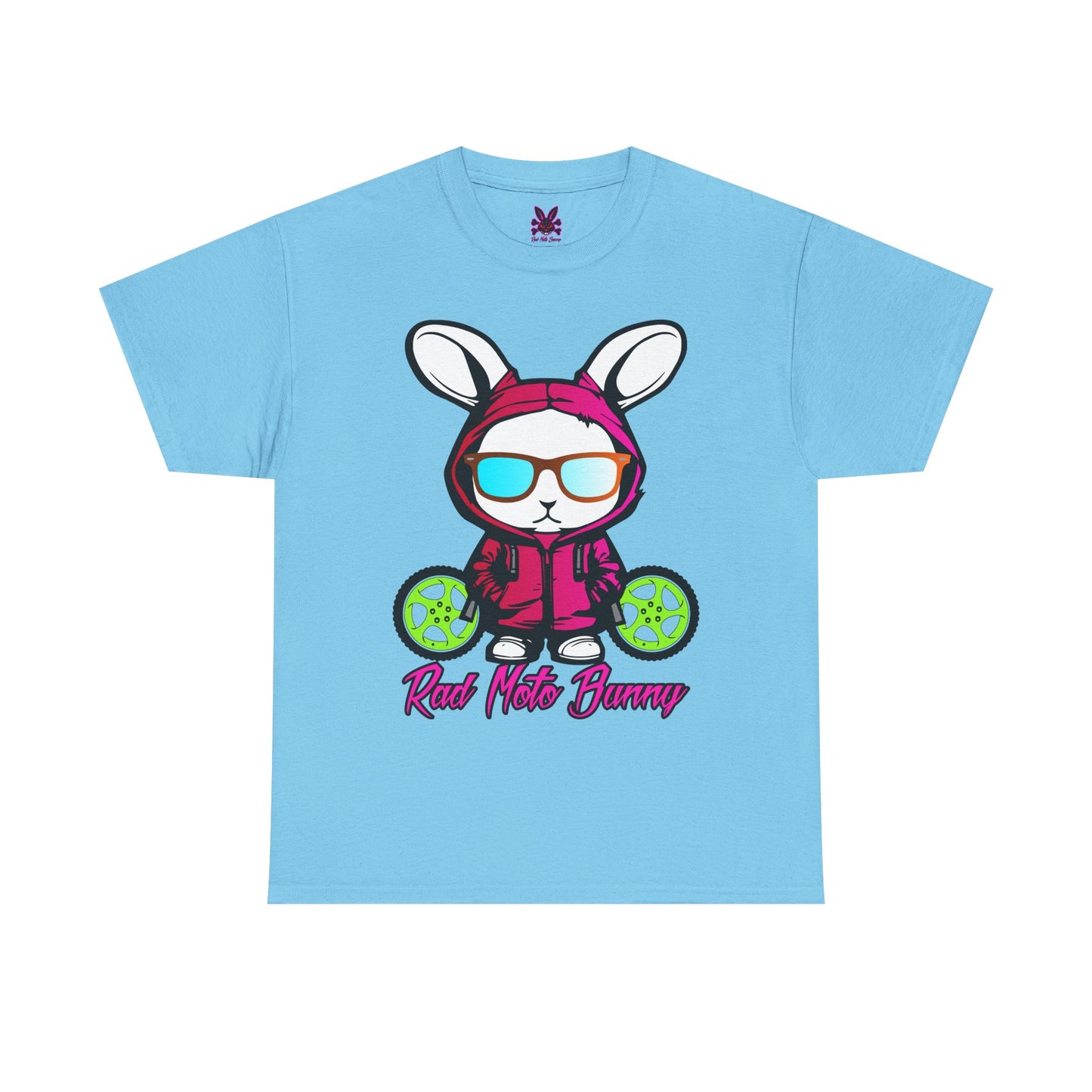 Rad Moto Bunny, Heavy Cotton T-Shirt