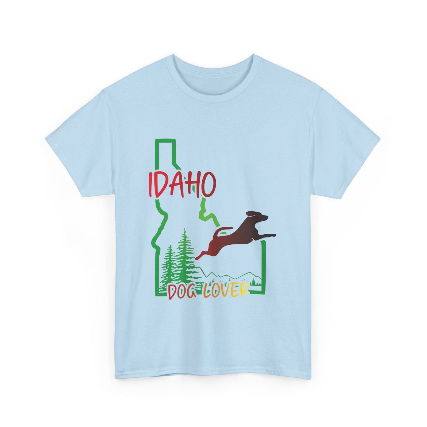 Idaho Dog Lover. Heavy Cotton T-Shirt