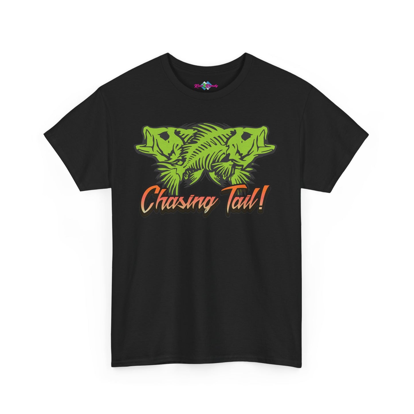 Chasing Tail. Heavy Cotton T-Shirt